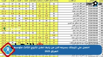 احصل على نتيجتك بسرعة الآن من رابط إعلان نتائج الثالث متوسط العراق 2025